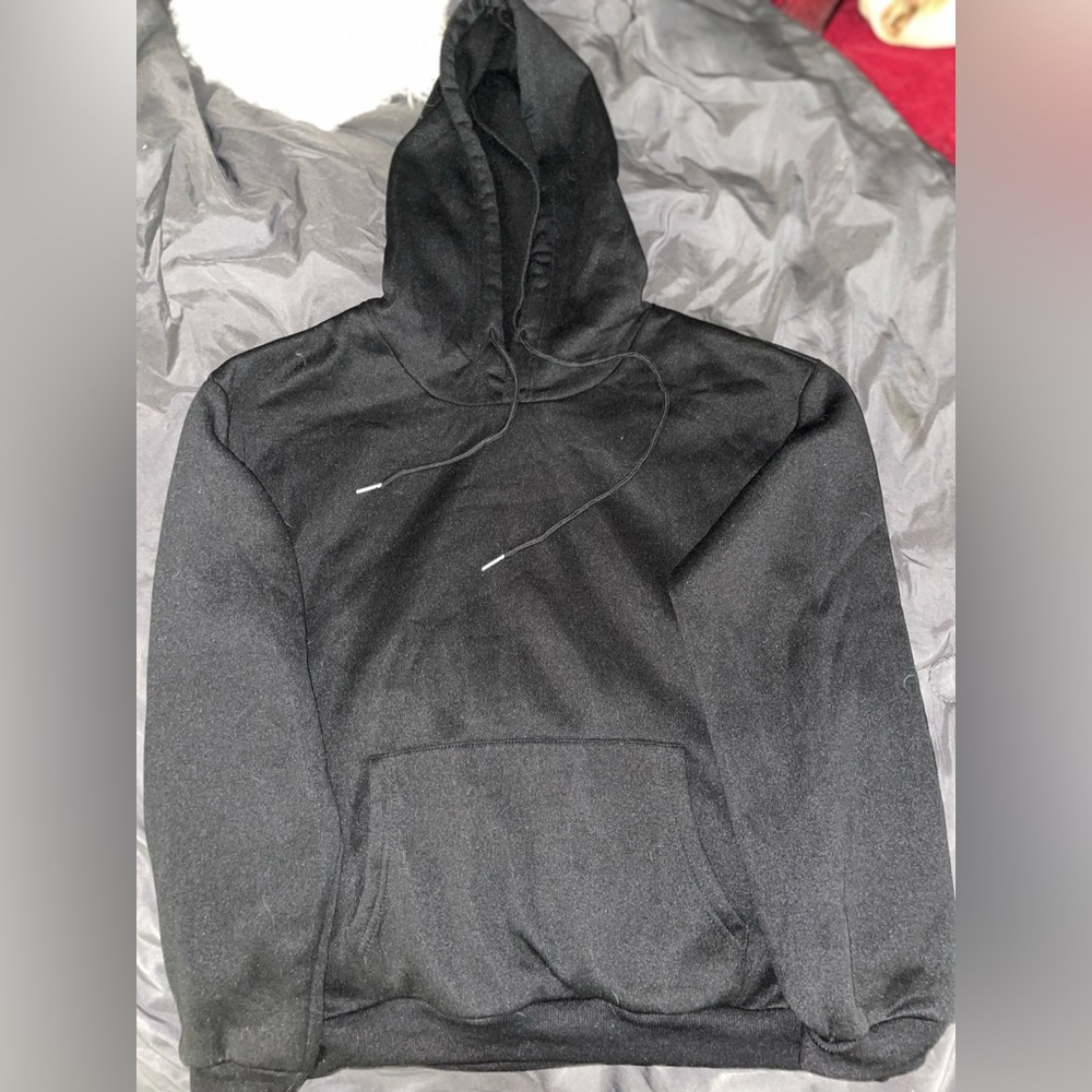 Black hoodie